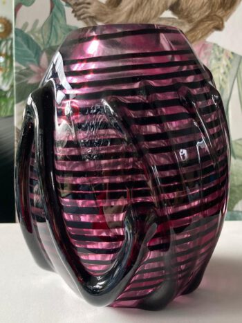 glaskunst zwaar glazen kunstobject