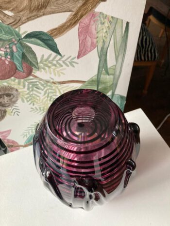 glaskunst zwaar glazen kunstobject