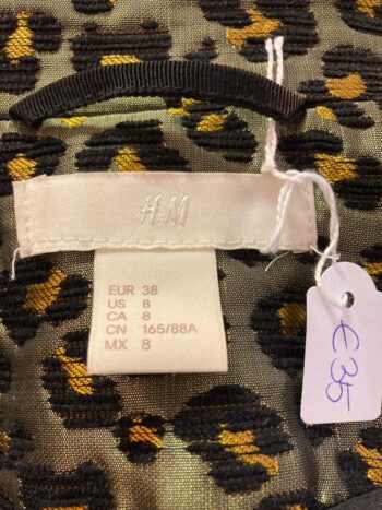 Jas panterprint Dames mode fashion vintage kleding