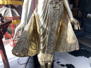 Thai buddha hout boedhabeeld Thailand