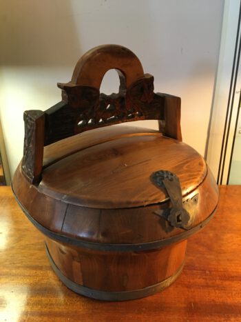 Chinese rijstmand levensmiddelen mand