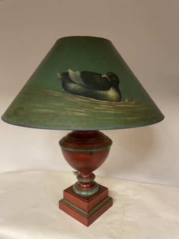 Set schemerlampen eenden motief kap