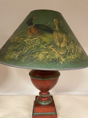 Set schemerlampen eenden motief kap