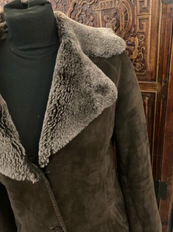 Vintage lammy coat Dames mode fashion vintage kleding