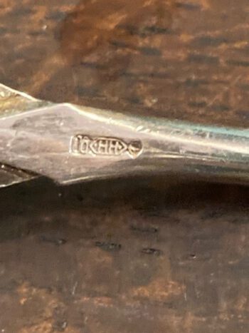 Verzilverde cocktail lepels