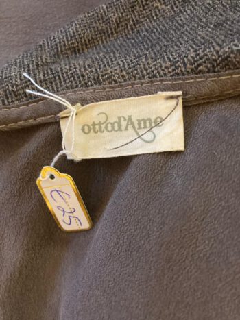 Bruin jurkje jurk vintage fashion dames mode