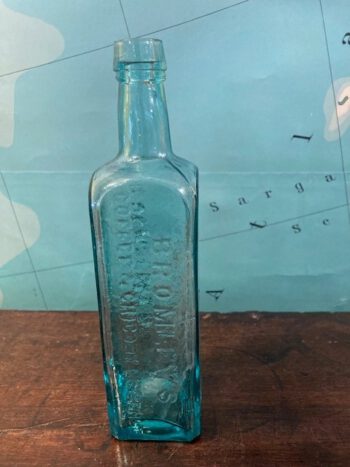 glas Antieke fles glas flesje