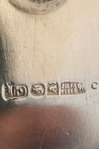 Verzilverde jus kan jus kannetje schenkkan