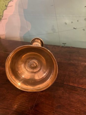 Antieke Kandelaar koper brons