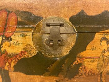 Chinese kist gedecoreerd antiek Beslag