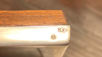 Verzilverd fotolijstje antiek