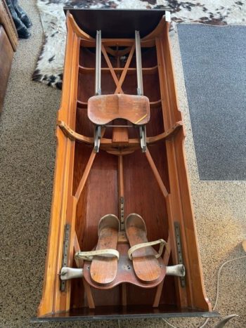 Roeiboot trainer salontafel koffietafel